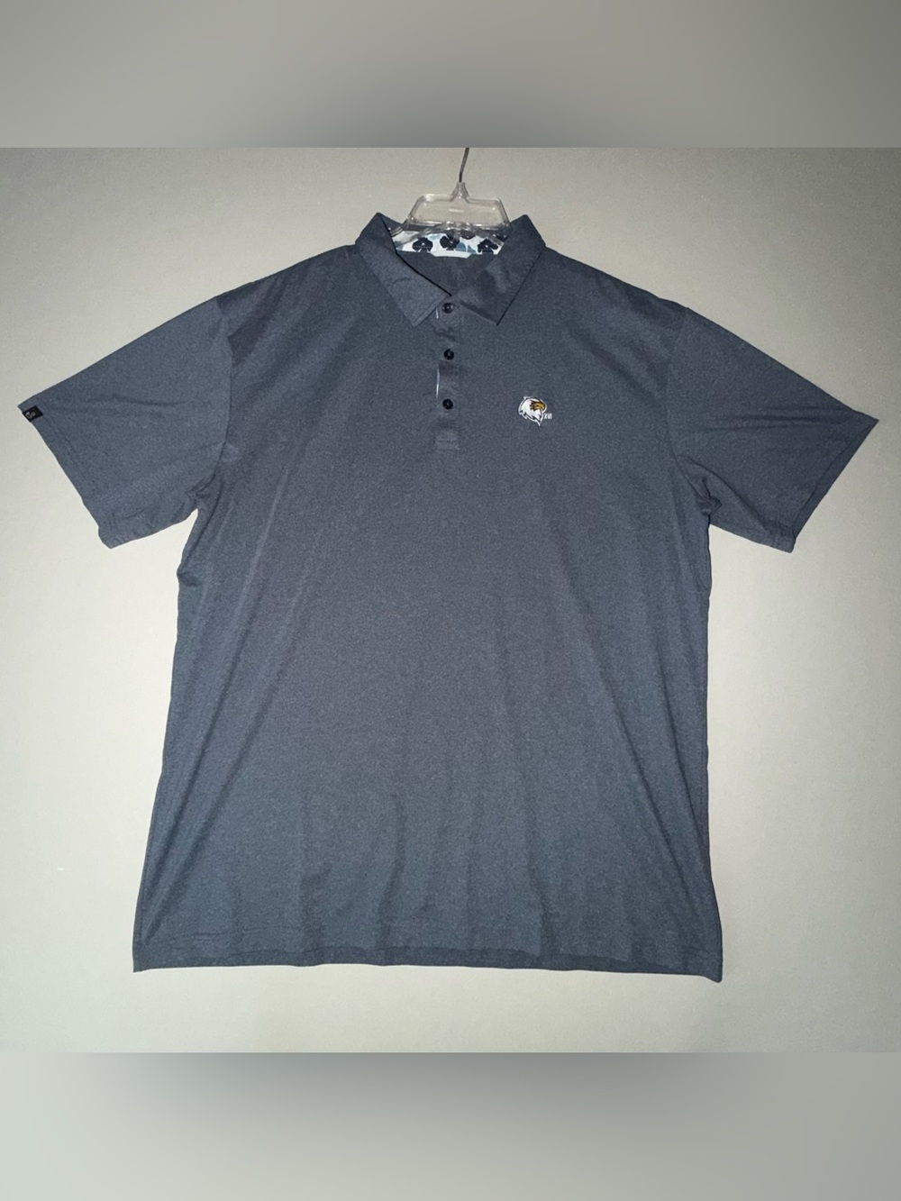 Title 380: Swannies Golf Polo XL Gray Eagle XVI Performance Shirt